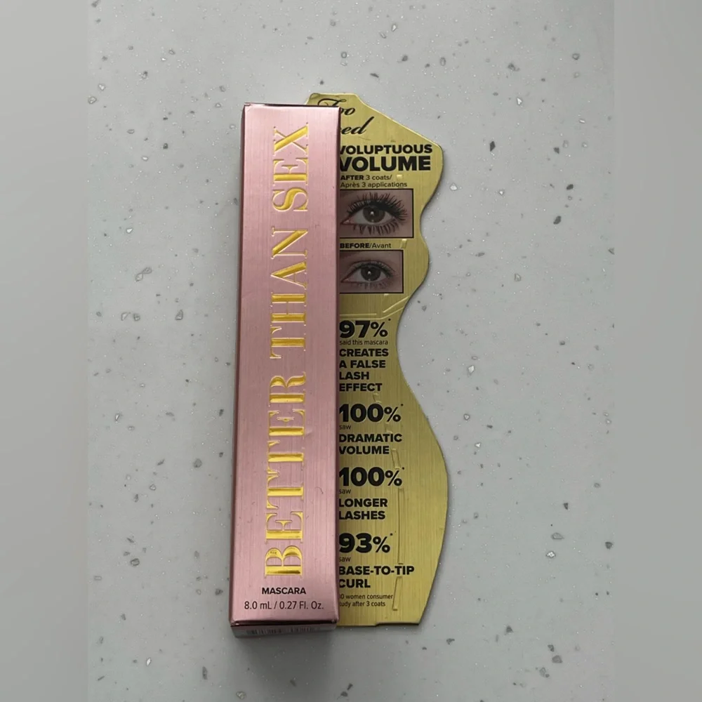 Too Faced Better than Sex mascara full size 8ml - Picture 2 of 6